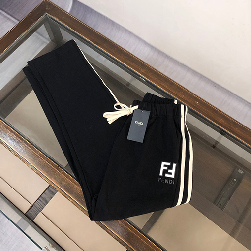 フェンディコピー ロゴロゴパンツストレートパンツ