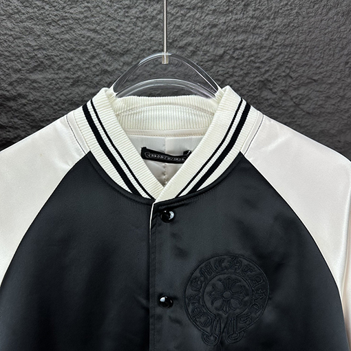 クロムハーツスーパーコピー ステッチ刺繍クロスパターンジャケット