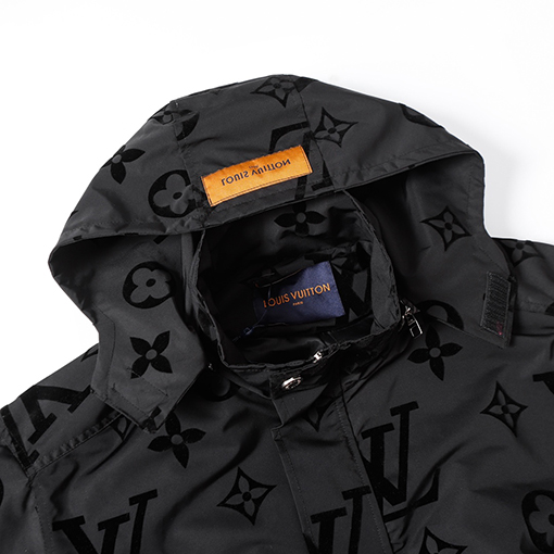 ルイヴィトンコピー 24 FW ウインドブレーカーとフード付きジャケット