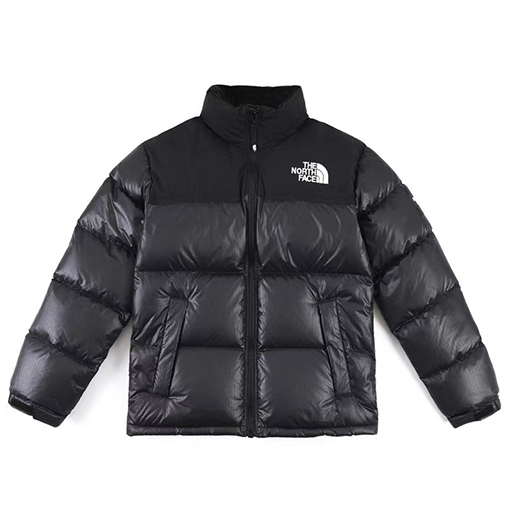 ノースフェイス 大きな格子 Nuptse クラシックダウンジャケット