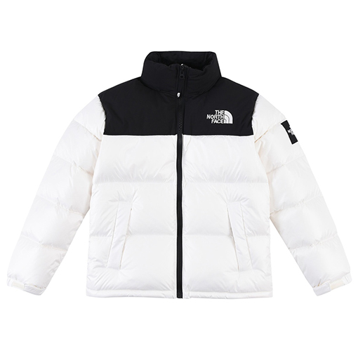 ノースフェイス 大きな格子 Nuptse クラシックダウンジャケット
