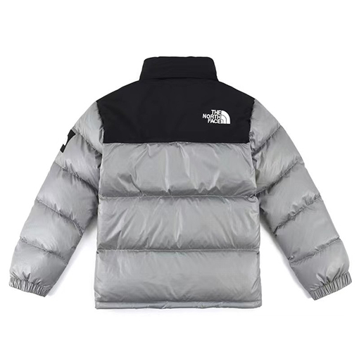 ノースフェイス 大きな格子 Nuptse クラシックダウンジャケット