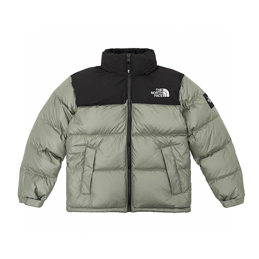 ノースフェイス 大きな格子 Nuptse クラシックダウンジャケット
