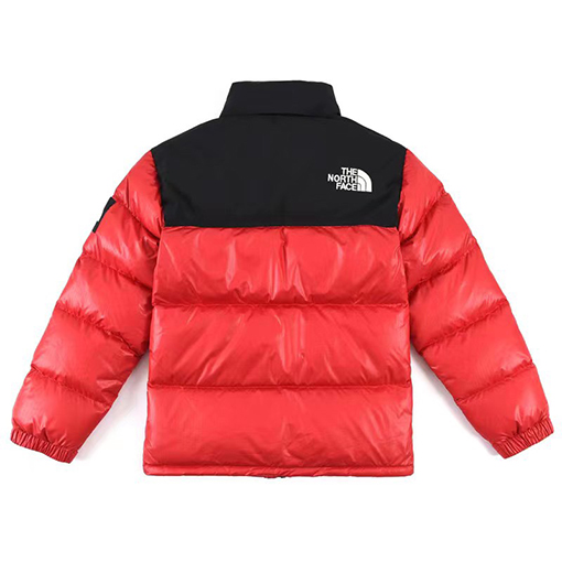 ノースフェイス 大きな格子 Nuptse クラシックダウンジャケット