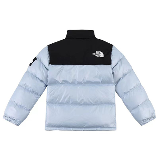 ノースフェイス 大きな格子 Nuptse クラシックダウンジャケット