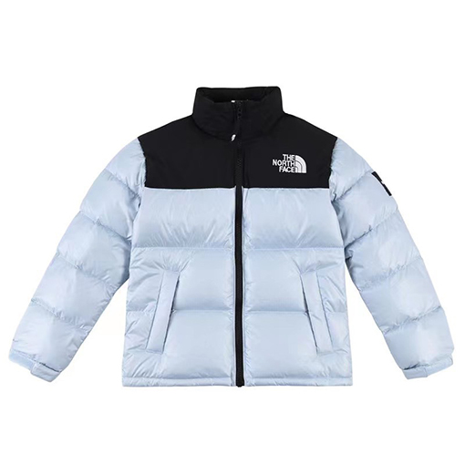 ノースフェイス 大きな格子 Nuptse クラシックダウンジャケット
