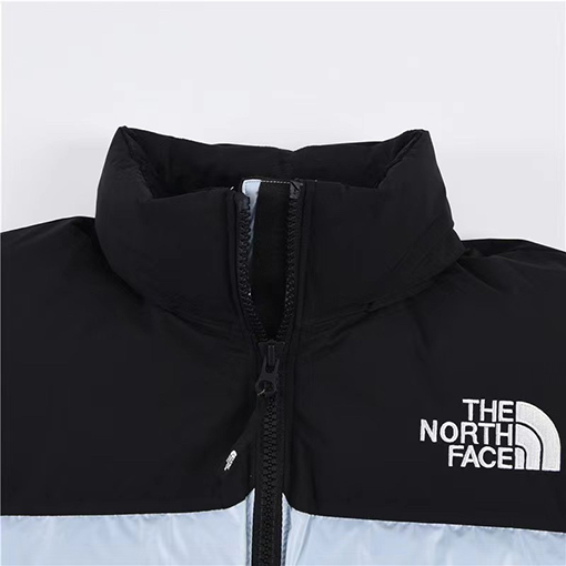 ノースフェイス 大きな格子 Nuptse クラシックダウンジャケット