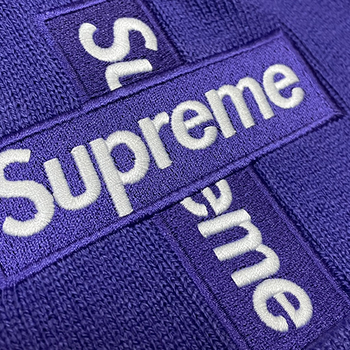 Supreme New Era Cross Box Logoビーニークロスキャップ