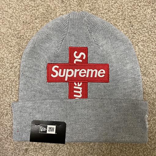 Supreme New Era Cross Box Logoビーニークロスキャップ