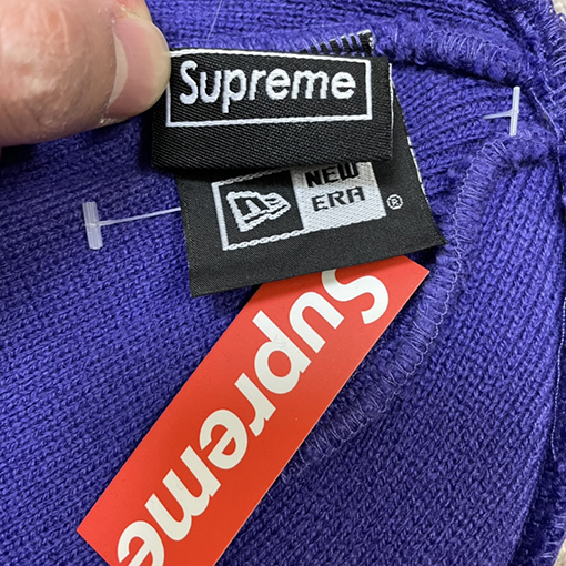 Supreme New Era Cross Box Logoビーニークロスキャップ