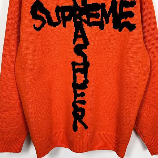 シュプリーム SUPREME X THRASHER SWEATER FW 24コラボのだらしないセーター