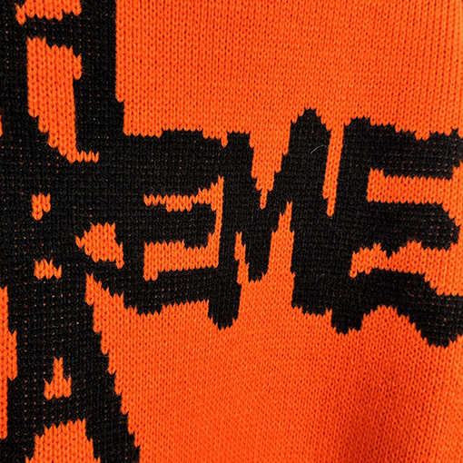 シュプリーム SUPREME X THRASHER SWEATER FW 24コラボのだらしないセーター
