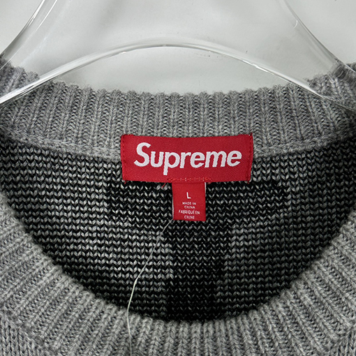 シュプリーム SUPREME X THRASHER SWEATER FW 24コラボのだらしないセーター