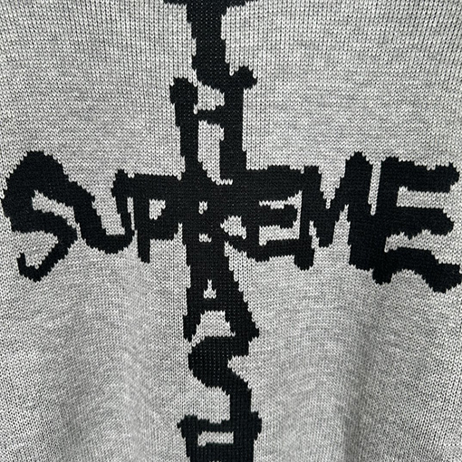 シュプリーム SUPREME X THRASHER SWEATER FW 24コラボのだらしないセーター