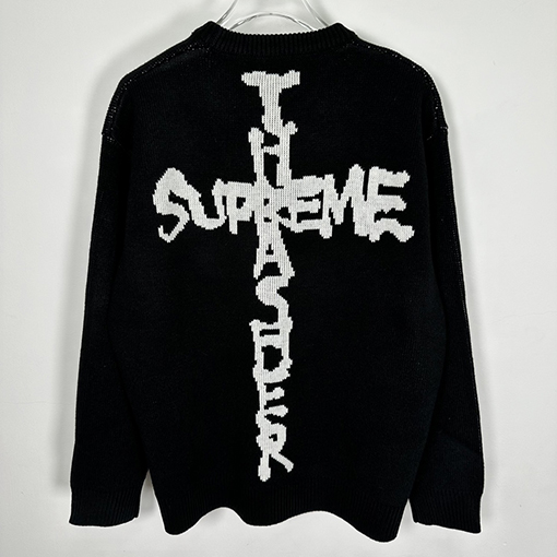 シュプリーム SUPREME X THRASHER SWEATER FW 24コラボのだらしないセーター