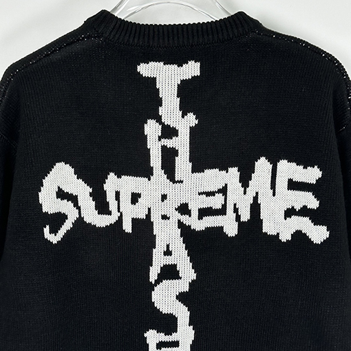 シュプリーム SUPREME X THRASHER SWEATER FW 24コラボのだらしないセーター