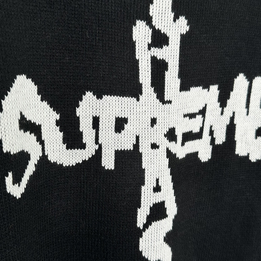 シュプリーム SUPREME X THRASHER SWEATER FW 24コラボのだらしないセーター