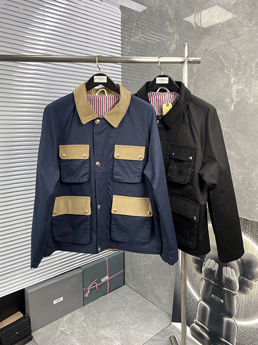 トムブラウン 新しいコーデュロイコート