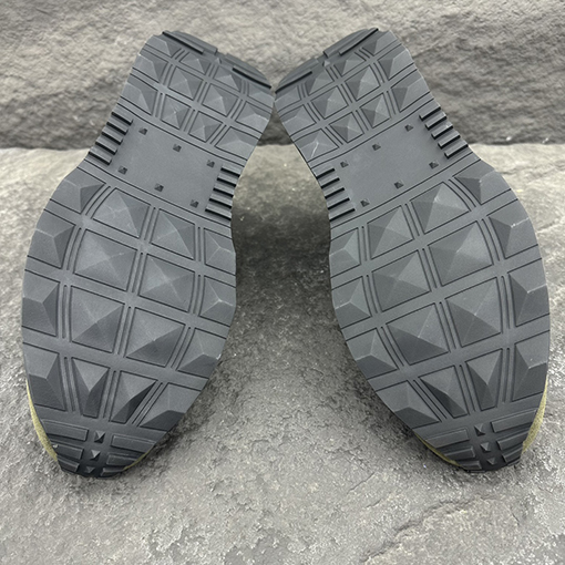 ヴァレンティノ GARAVANI LACERUNNER レザーファブリックスニーカー