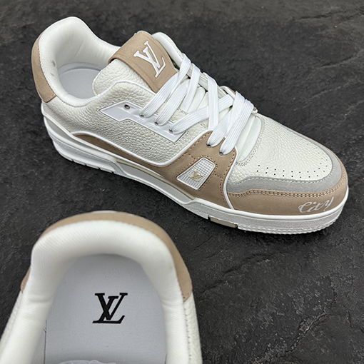 ルイヴィトンVirgil Ablohは古着のバスケットボール スニーカー