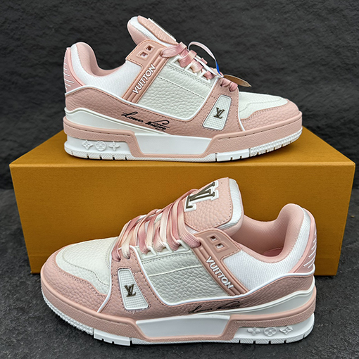 ルイヴィトンレディース七夕版LV TRAINER 24ss  スニーカー