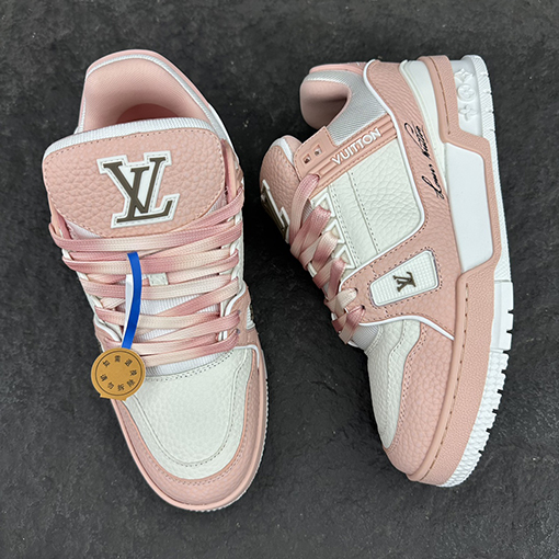 ルイヴィトンレディース七夕版LV TRAINER 24ss  スニーカー