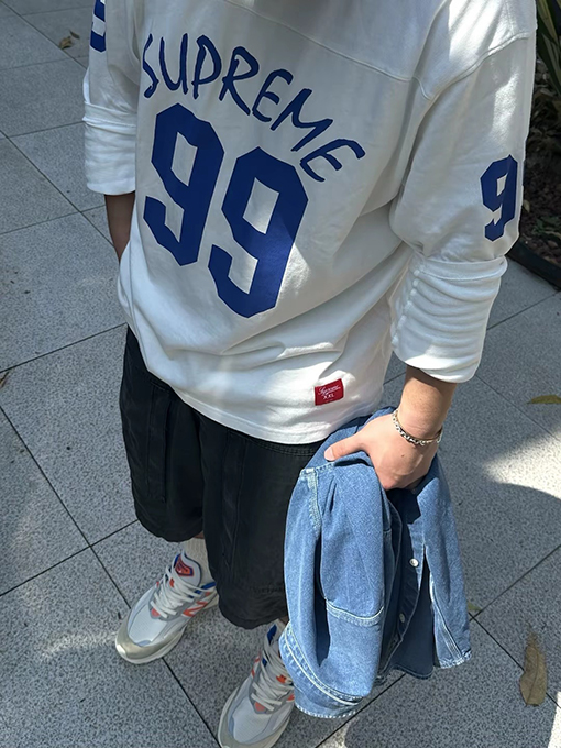 シュプリーム フットボール99 ロンTシャツ