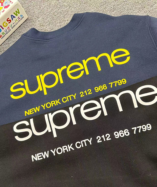 シュプリーム ロゴ プリント スウェットTシャツ