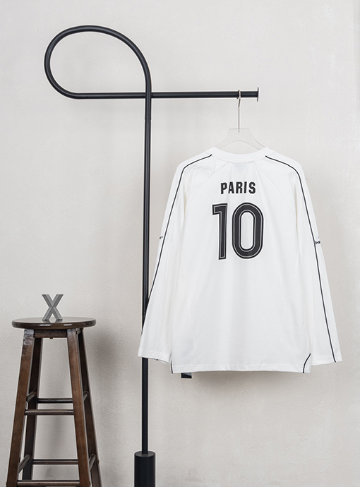 バレンシアガコピー サッカー Tシャツ 10号 長袖 ロンT