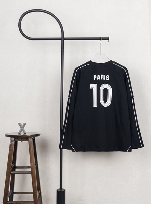バレンシアガコピー サッカー Tシャツ 10号 長袖 ロンT