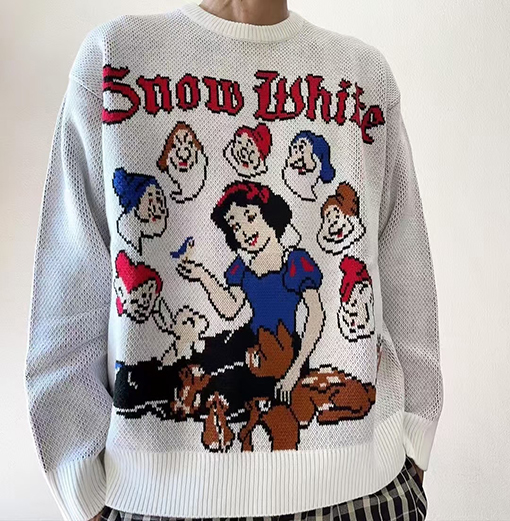 シュプリーム 白雪姫のテーマセーター