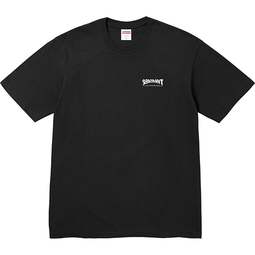 シュプリーム SUPREME X THRASHER クロスイングリッシュTシャツ