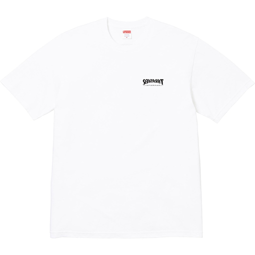 シュプリーム SUPREME X THRASHER クロスイングリッシュTシャツ