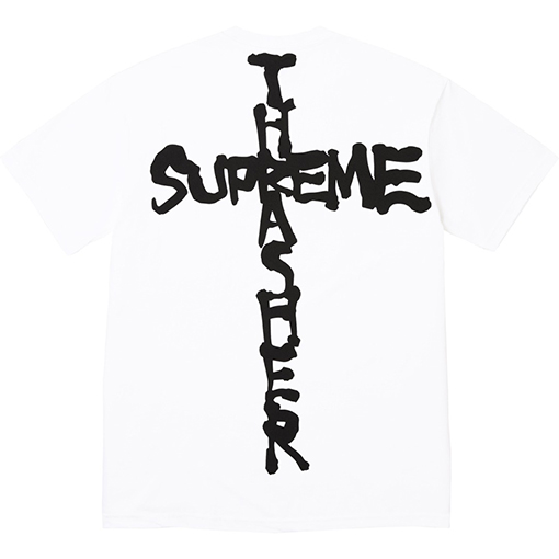 シュプリーム SUPREME X THRASHER クロスイングリッシュTシャツ