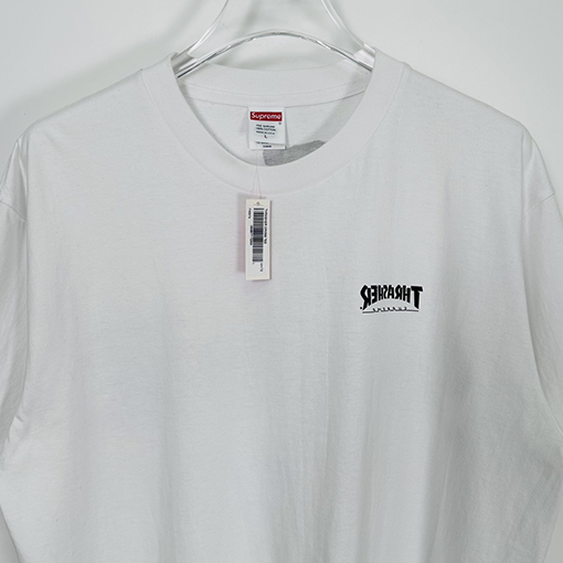 シュプリーム SUPREME X THRASHER クロスイングリッシュTシャツ
