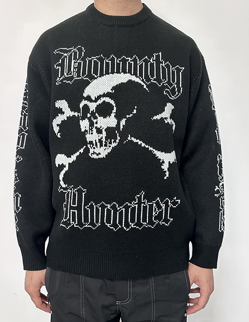 シュプリーム SUPREME X THRASHER スカルアルファベットクルーネックプルオーバー