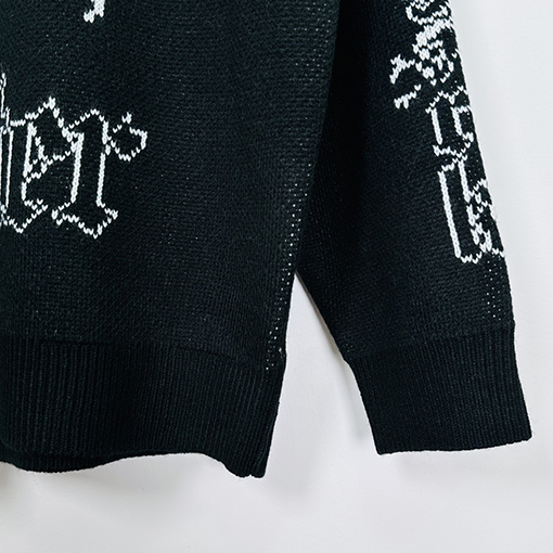 シュプリーム SUPREME X THRASHER スカルアルファベットクルーネックプルオーバー