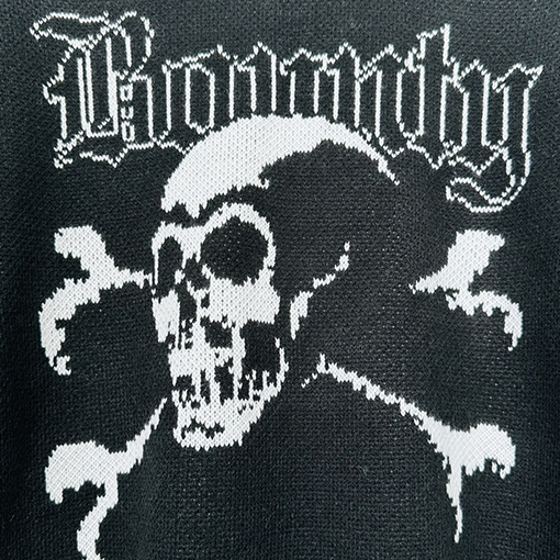 シュプリーム SUPREME X THRASHER スカルアルファベットクルーネックプルオーバー