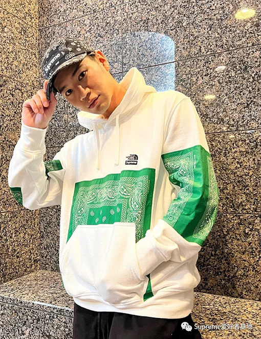シュプリームコピー TNFカシューフラワーパーカー