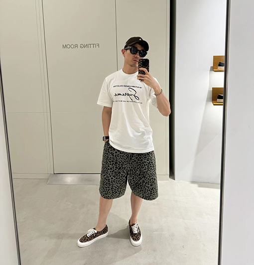 シュプリーム X Martine Rose FW24 花文字Tシャツ