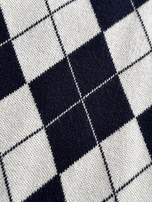 プラダコピー ファッションロゴバッジ刺繍ロゴラペルセーター
