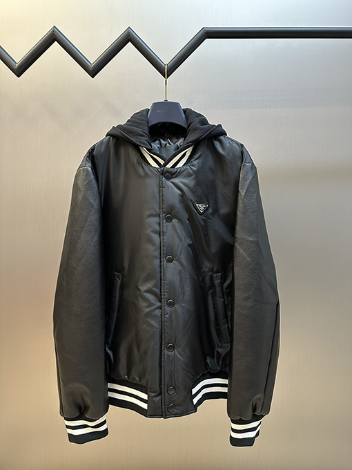 プラダ ファッションナイロンパイロットジャケット