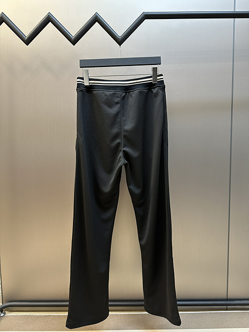 セリーヌ 両面平織りニットパンツ