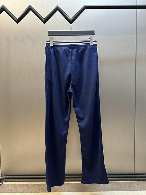 セリーヌ 両面平織りニットパンツ