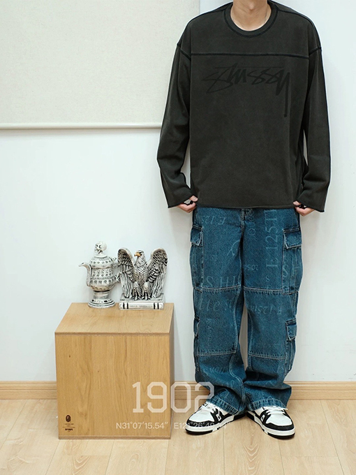 ステューシースーパーコピー フットボールクルーPIGMENT DYED TEE