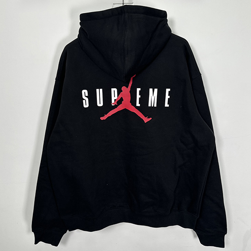 シュプリーム SUPREME X JORDAN FW24 HOODED SWEATSHIRTフリースパーカー