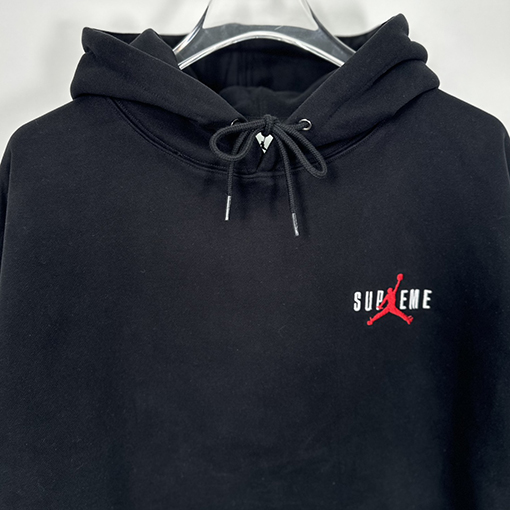 シュプリーム SUPREME X JORDAN FW24 HOODED SWEATSHIRTフリースパーカー