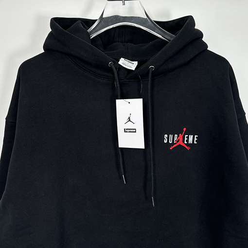 シュプリーム SUPREME X JORDAN FW24 HOODED SWEATSHIRTフリースパーカー