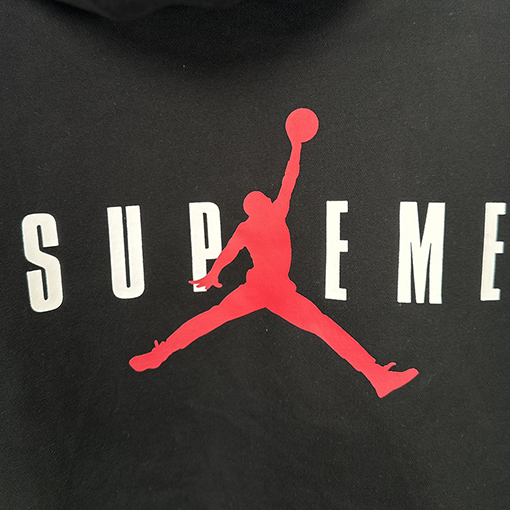 シュプリーム SUPREME X JORDAN FW24 HOODED SWEATSHIRTフリースパーカー