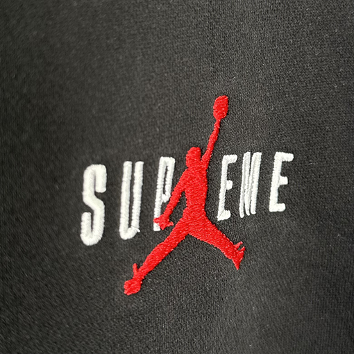 シュプリーム SUPREME X JORDAN FW24 HOODED SWEATSHIRTフリースパーカー